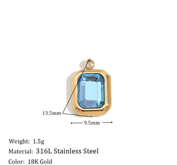 Blue Stone charm