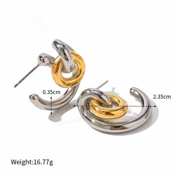 Twist Knot Earring