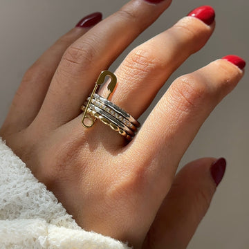 Halo Stack ring