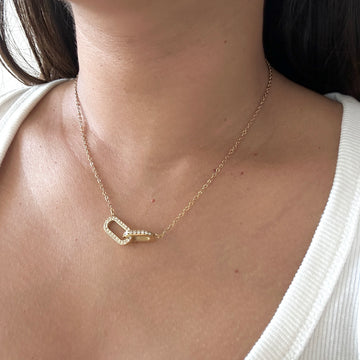 Tiffany link necklace