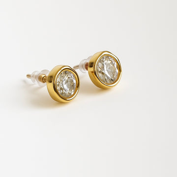 Haven diamond stud earring