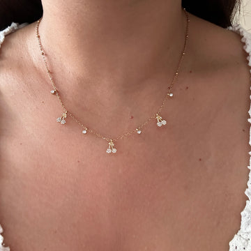 MINIMAL CHERRY NECKLACE