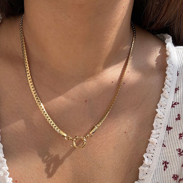 Twisted Cuban Necklace