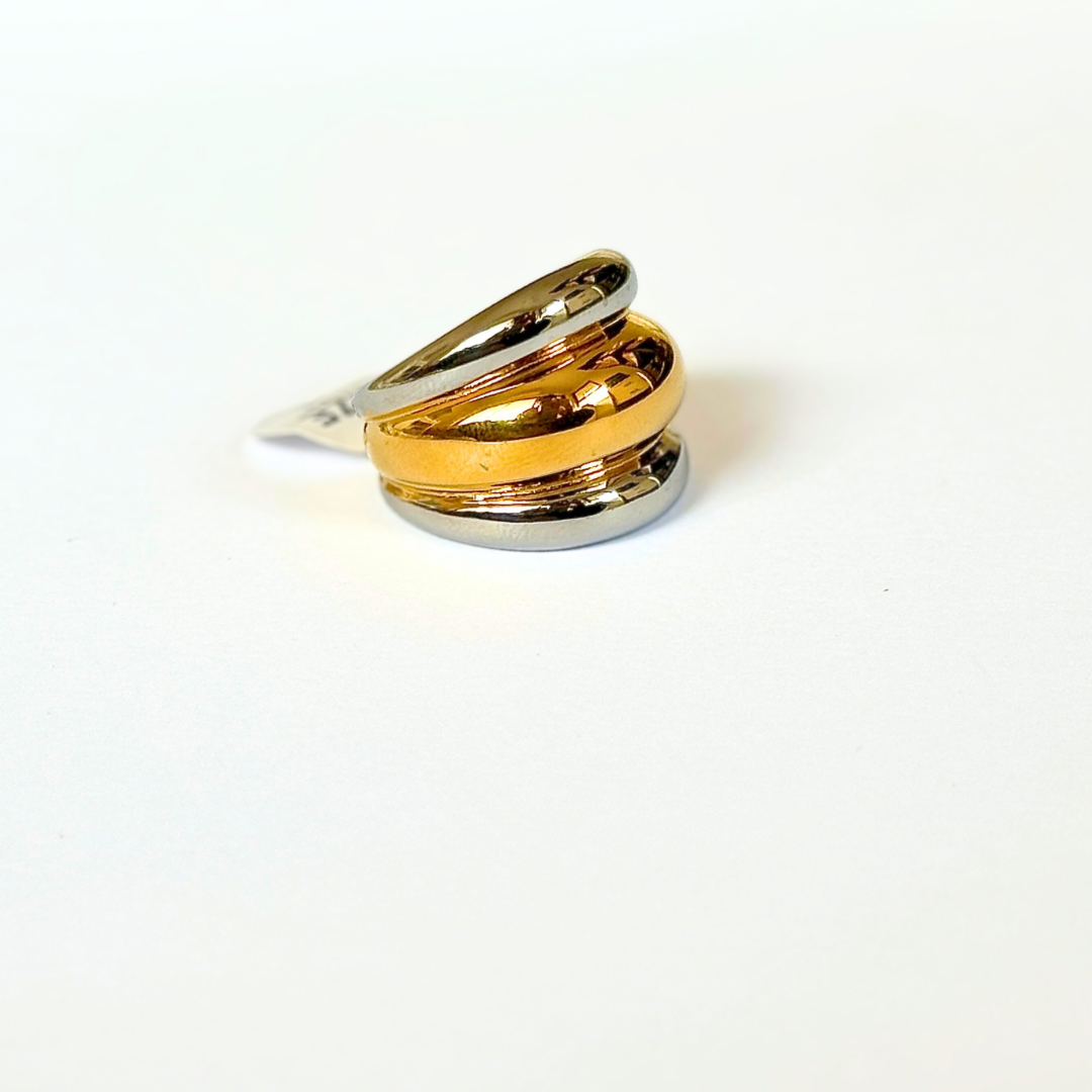 Paros chunky ring