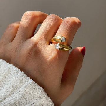 Double Star ring