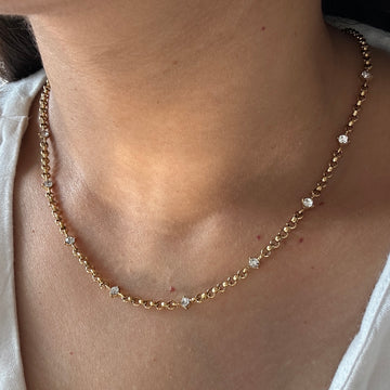 Celeste Dot Necklace