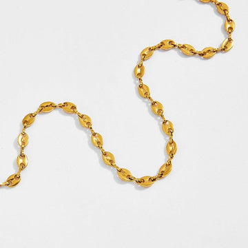 Coffee-bean necklace