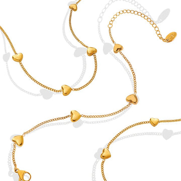 Dailywear love heart necklace