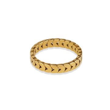 Triangle Band Gold Ring